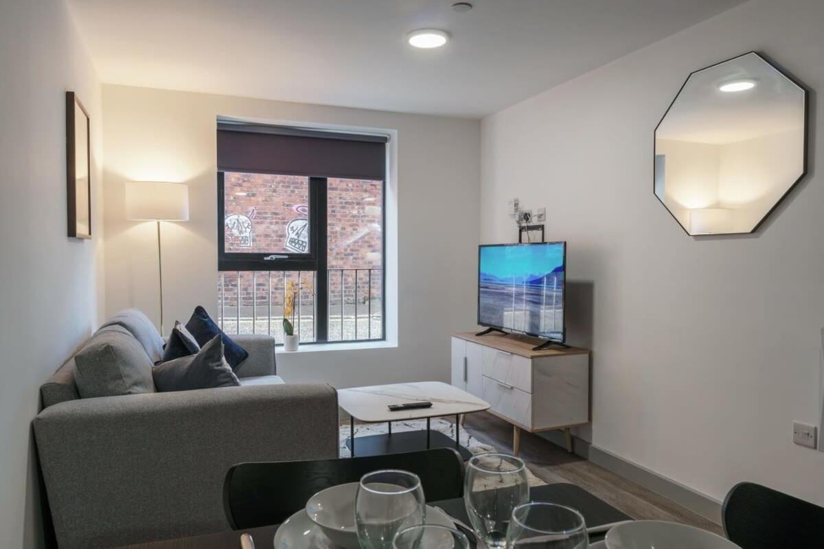 Contemporary 1 Bed Apartment In Liverpool Centre Eksteriør billede